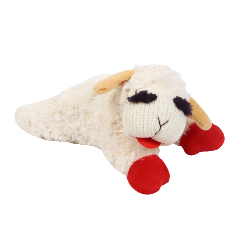 Indestructible Squeaky Sheep Dog Toy