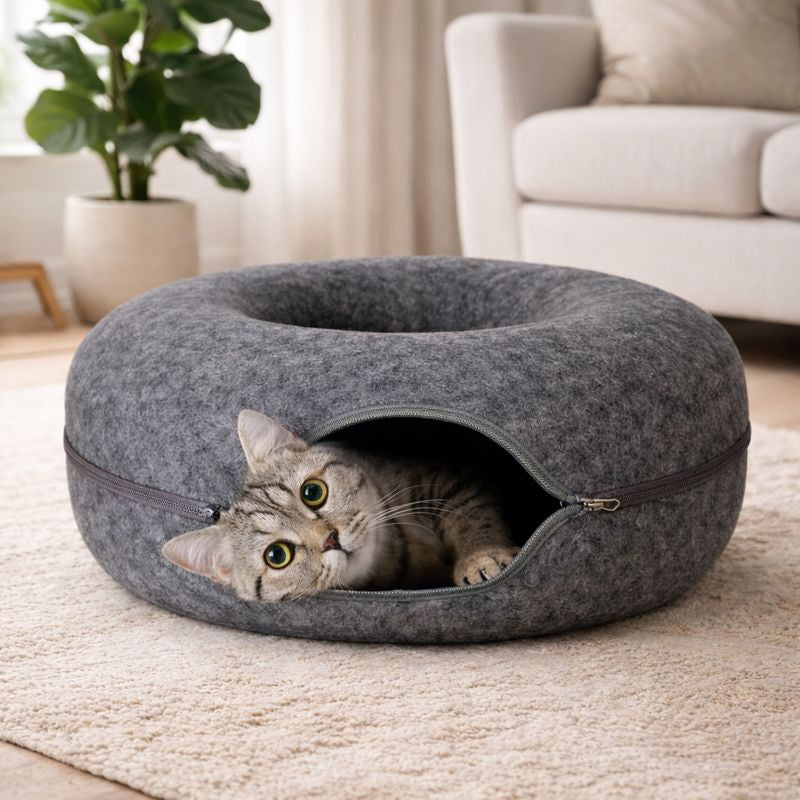 Cozy Cat Tunnel Bed