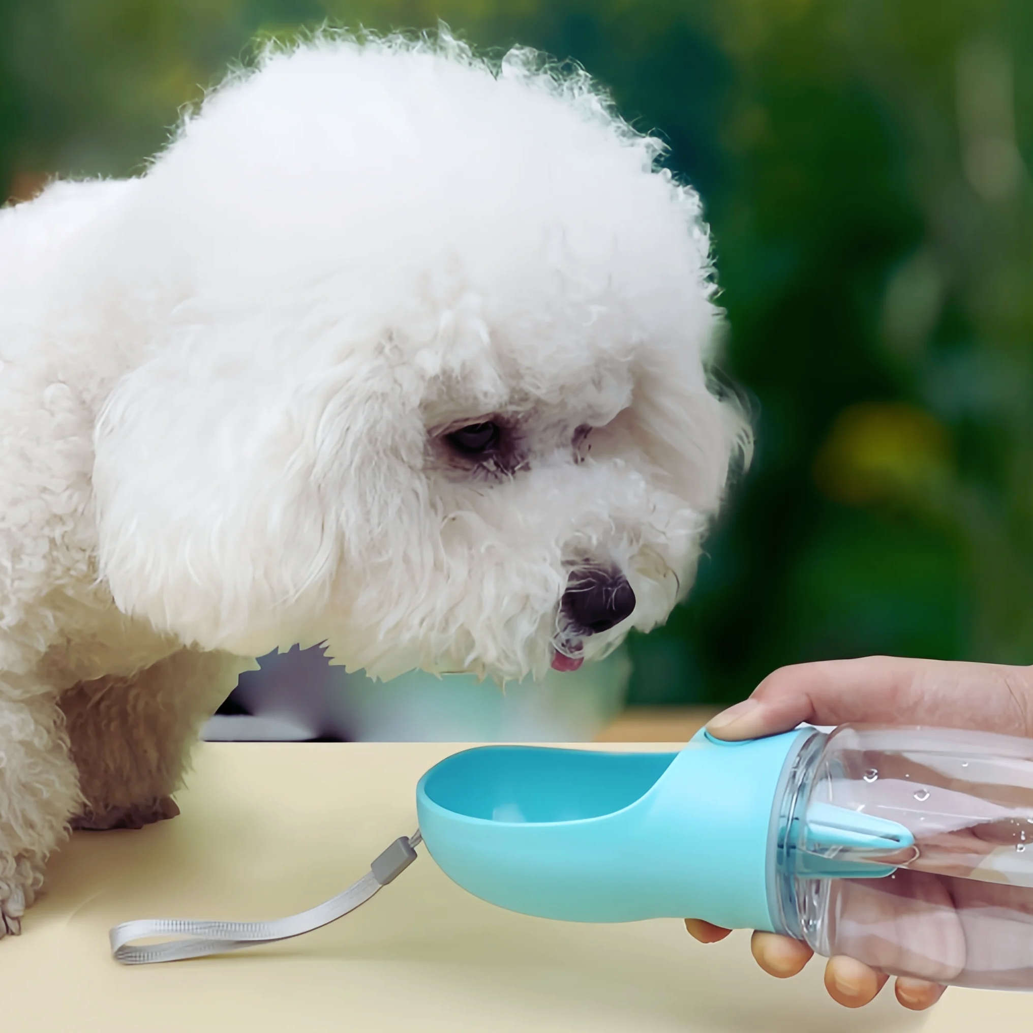 Durable Pet Bottle with Food Storage